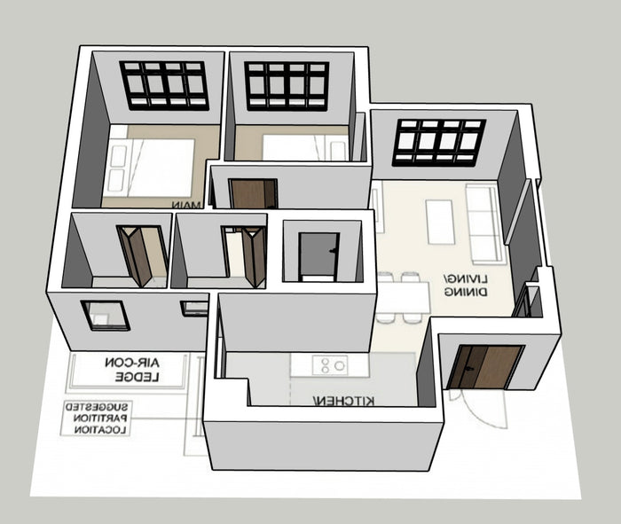 Dakota Crest 3-room