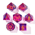 Dance Party Liquid Core RPG Dice Set | 7 Pieces