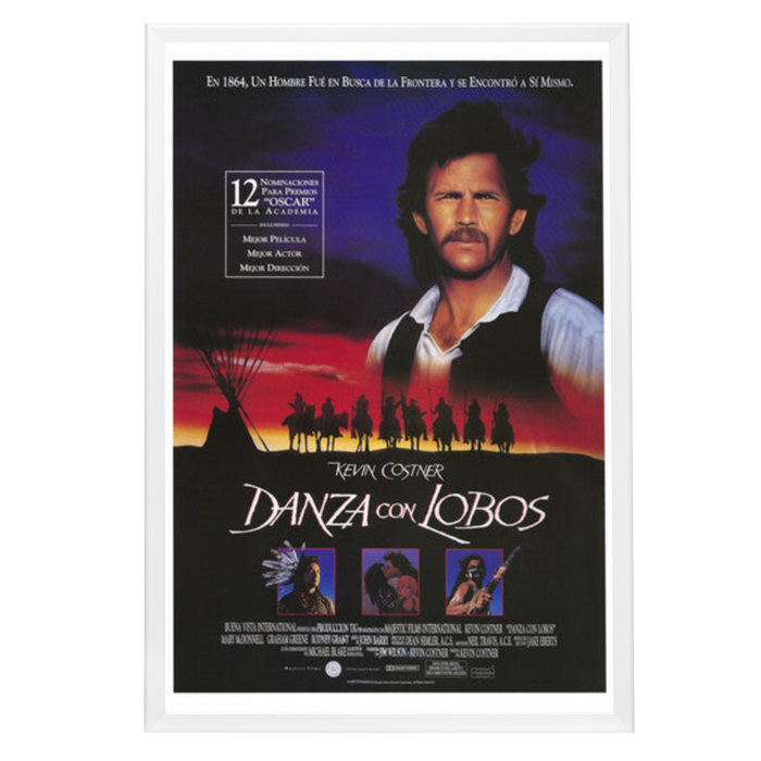 "Dances with Wolves" (1990) Framed Movie Poster