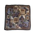 Dark Floral Square Unbranded Scarf