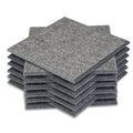 Dark Grey 12pcs Acoustic Panels High Density Soundproof Absorbing Noise Cancellation Wall Decoration & Acoustic Treatment