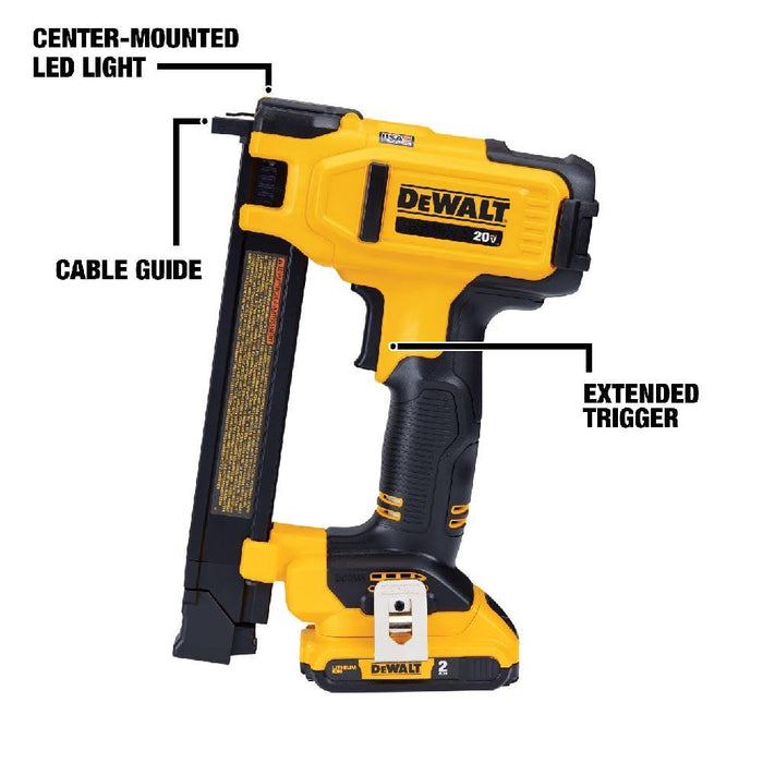 DeWalt DCN701D1 20V MAX Cordless Cable Stapler Kit