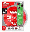 DIABLO 14 in. Diamond Segmented Turbo Cut-Off Discs for Masonry