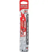 DIABLO Reciprocating Saw Blade: 8 Teeth per Inch, 4 in Blade Lg, 0.05 in Blade Thick, Carbide, 3 PK