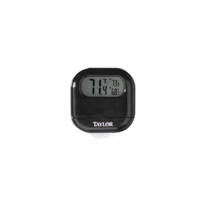 Digital Indoor and Outdoor Thermometer with Suction Cup