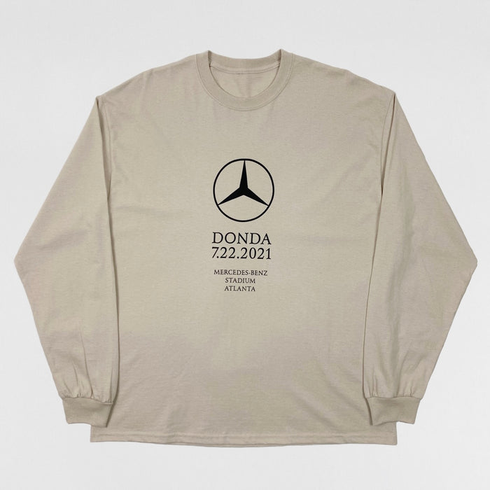 Donda 2021 Mercedes Benz LP Long Sleeve By Demna Gvasalia