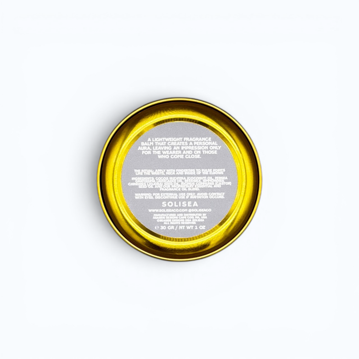 DRIFT Solid Cologne • Sun-Bleached Driftwood, Salt & Amber