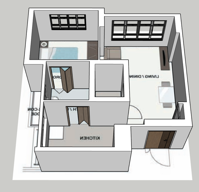 East Crown Canberra 2-room