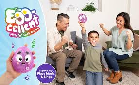 EGG-CELLENT HIDE N SEEK INTERACTIVE GAME 1 count "Ages 3+"