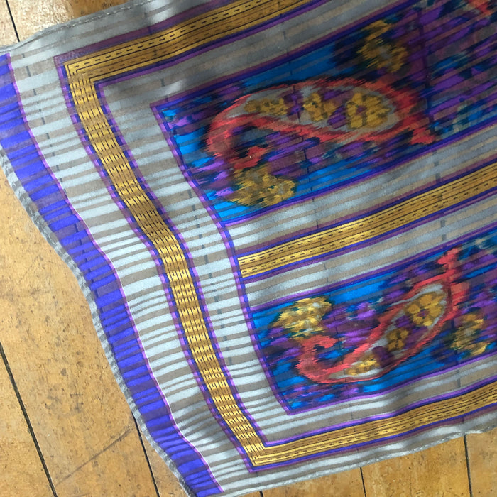 Elaine Gold Brand Floral Long Scarf