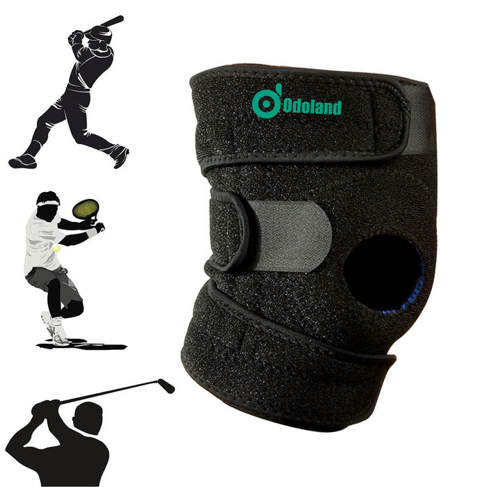 Elastic Knee Brace Fastener Support Guard Kneecap Non-slip Knee pads Gym Sports