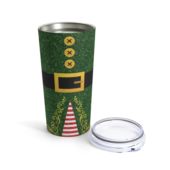 Elf Tumbler, Christmas Cup, Elf Cup, 20 ounce Tumbler Mug