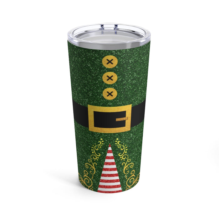 Elf Tumbler, Christmas Cup, Elf Cup, 20 ounce Tumbler Mug