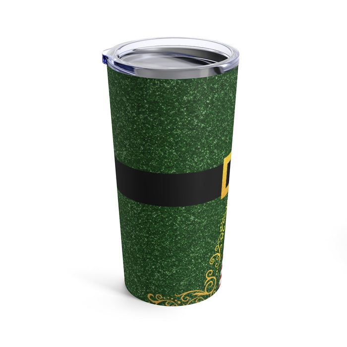 Elf Tumbler, Christmas Cup, Elf Cup, 20 ounce Tumbler Mug