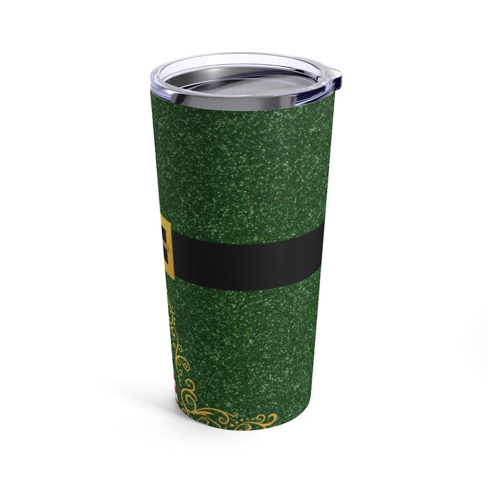 Elf Tumbler, Christmas Cup, Elf Cup, 20 ounce Tumbler Mug