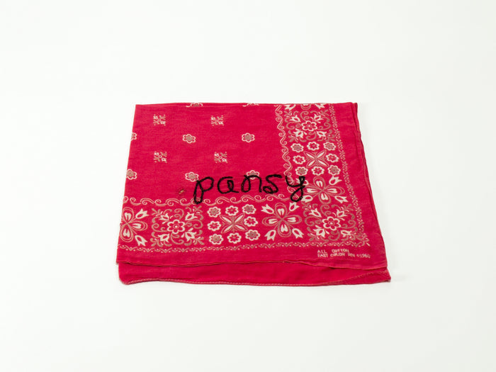 Embroidered Bandana