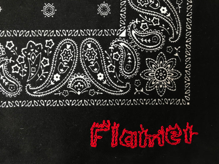Embroidered Bandana