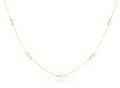 Enewton Simplicity Choker Gold and Pearl