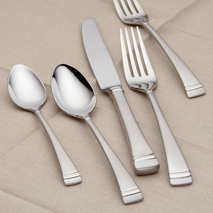 Federal Platinum Frosted™ 5pc Place Setting