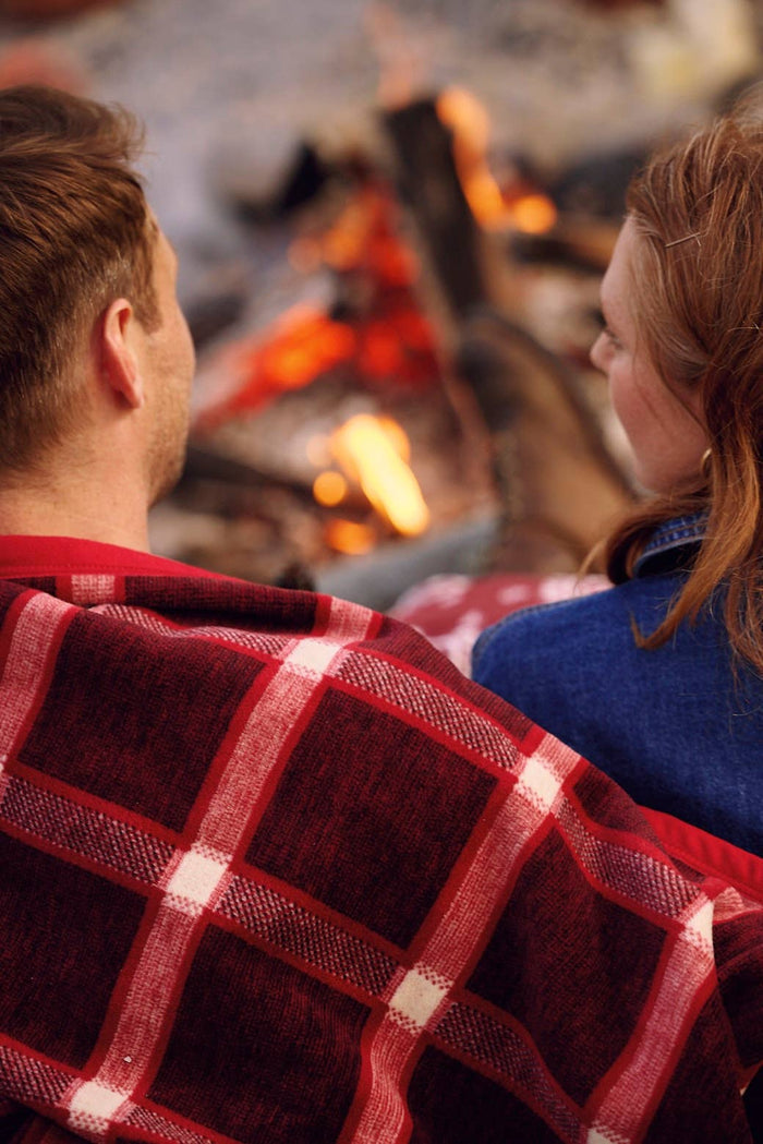 Fieldstone Plaid Blanket: Original