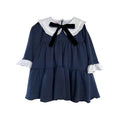 Filipa Navy Jersey Dress