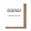 Finally Wedding Card