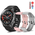 Fitness and Activity Tracker with Body Temperature Heart Rate Monitor for Kid, Woman Man