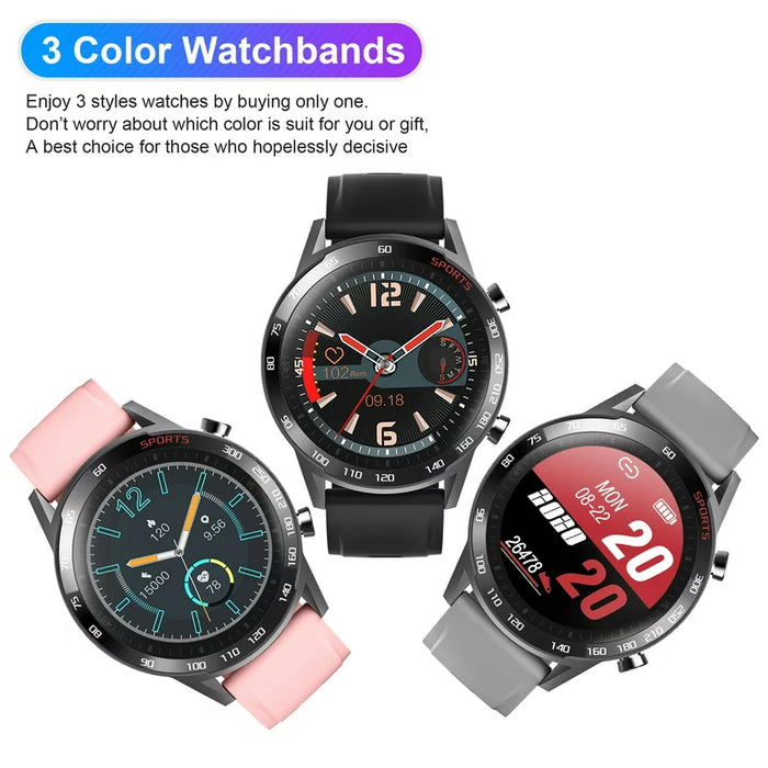 Fitness and Activity Tracker with Body Temperature Heart Rate Monitor for Kid, Woman Man