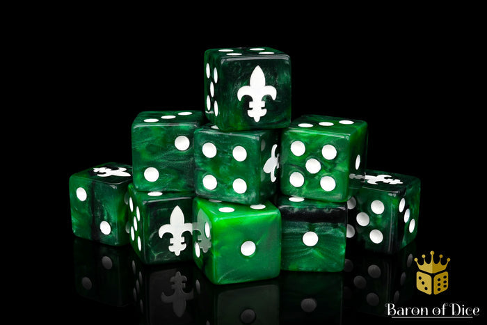 Fleur De Lis - Green