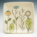 Flower Doodle Plate
