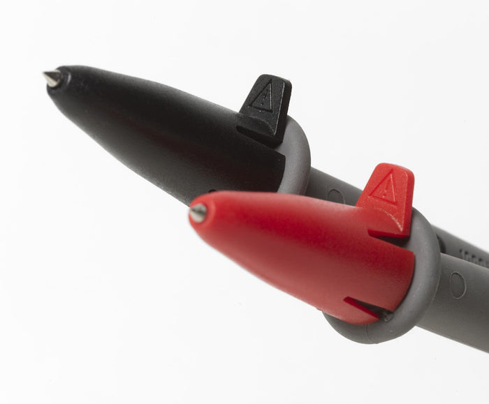 Close-up view of Fluke TL71 premium test lead set