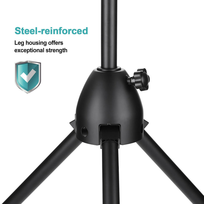 Foldable Microphone Isolation Shield Adjustable Tripod Stand Recording Studio