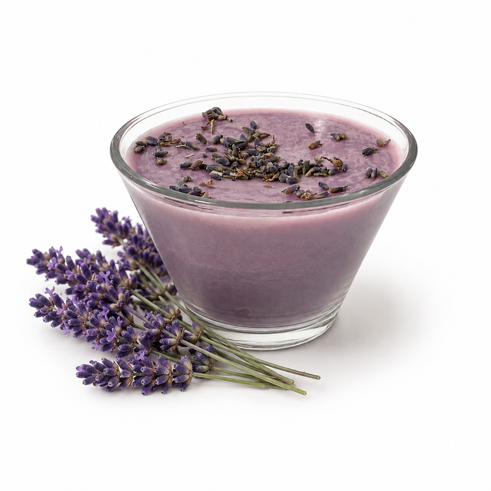 French Lavender Wickless Candle - 100% Soy Wax Made in Oregon