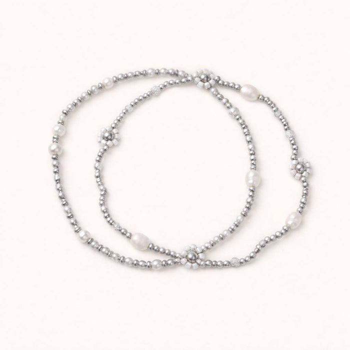 Gabby Silver Bracelet Set
