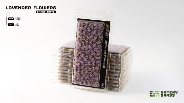Gamers Grass | Flower Tuft Set | Lavender