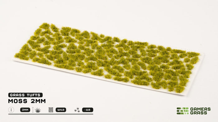 Gamers Grass | Grass Tuft | Moss (2mm)