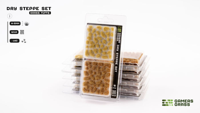 Gamers Grass | Grass Tuft Set | Dry Steppe