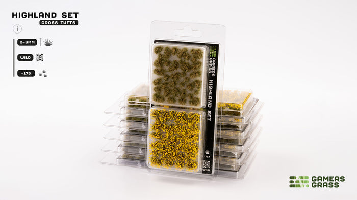 Gamers Grass | Grass Tuft Set | Highland