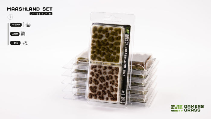 Gamers Grass | Grass Tuft Set | Marshland