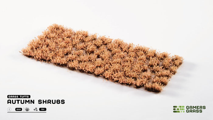 Gamers Grass | Shrub Set | Autumn