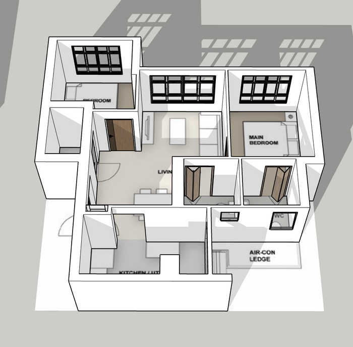 Ghim Moh Ascent 3-room
