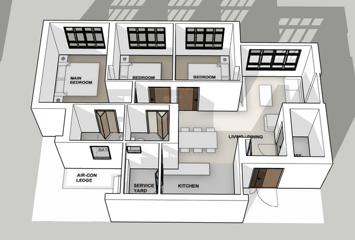 Ghim Moh Ascent 4-room