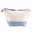 Gingham Boarding Now Cosmetic with Monogram