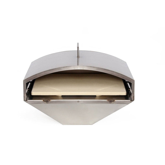 GMG Trek wood-fired pizza attachment for outdoor grill