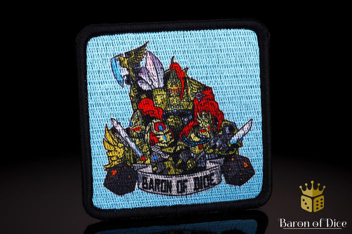 Golden Warriors | Baron's Bag Compatible | Patches
