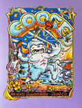Goose Dillon 2022 Amethyst Stardreams N1 by AJ Masthay, 18" x 24" Linoleum Block Print