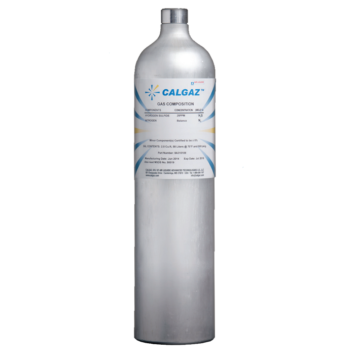 H2SOLN CAL-QUAD calibration gas for detectors