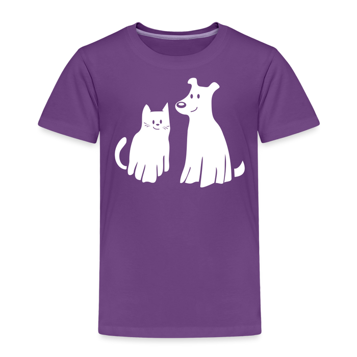 Halloween Costume Dog & Cat Toddler Premium T-Shirt - purple