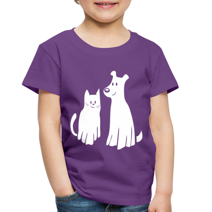 Halloween Costume Dog & Cat Toddler Premium T-Shirt - purple