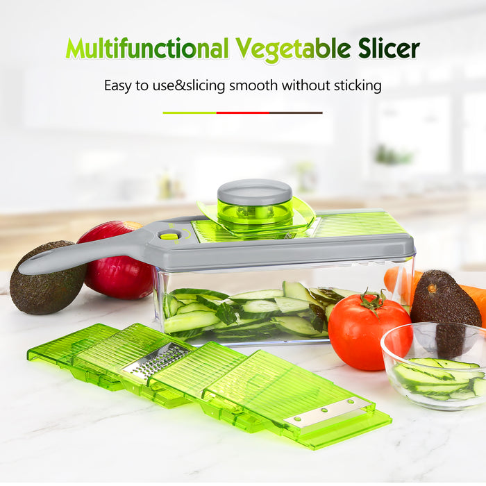 Handheld Vegetable Chopper Slicer Potato Onion Cutter Veggie Dicer Kitchen Tool